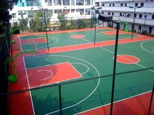 杭州硅PU篮球场材料厂家